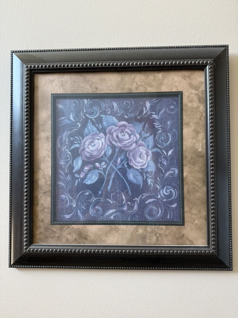 Set Of Floral Pictures