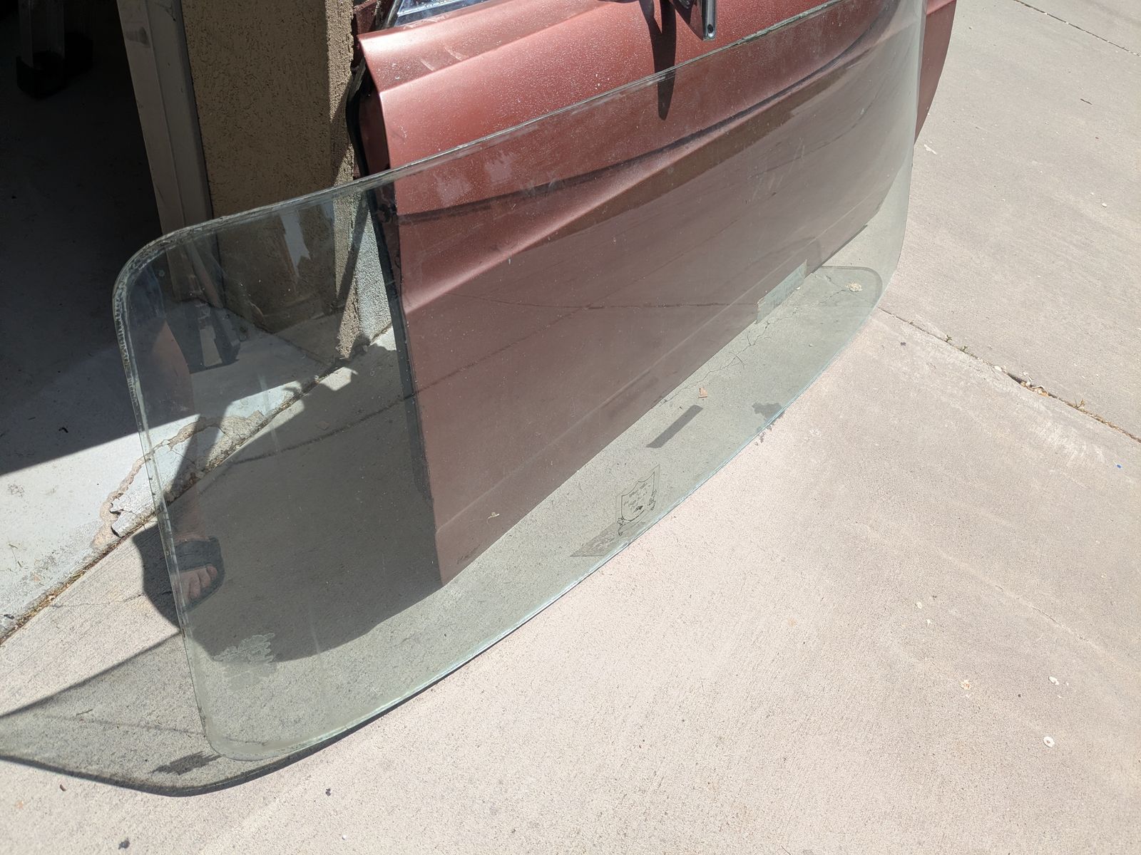 1966 1967 Ford Fairlane rear glass back