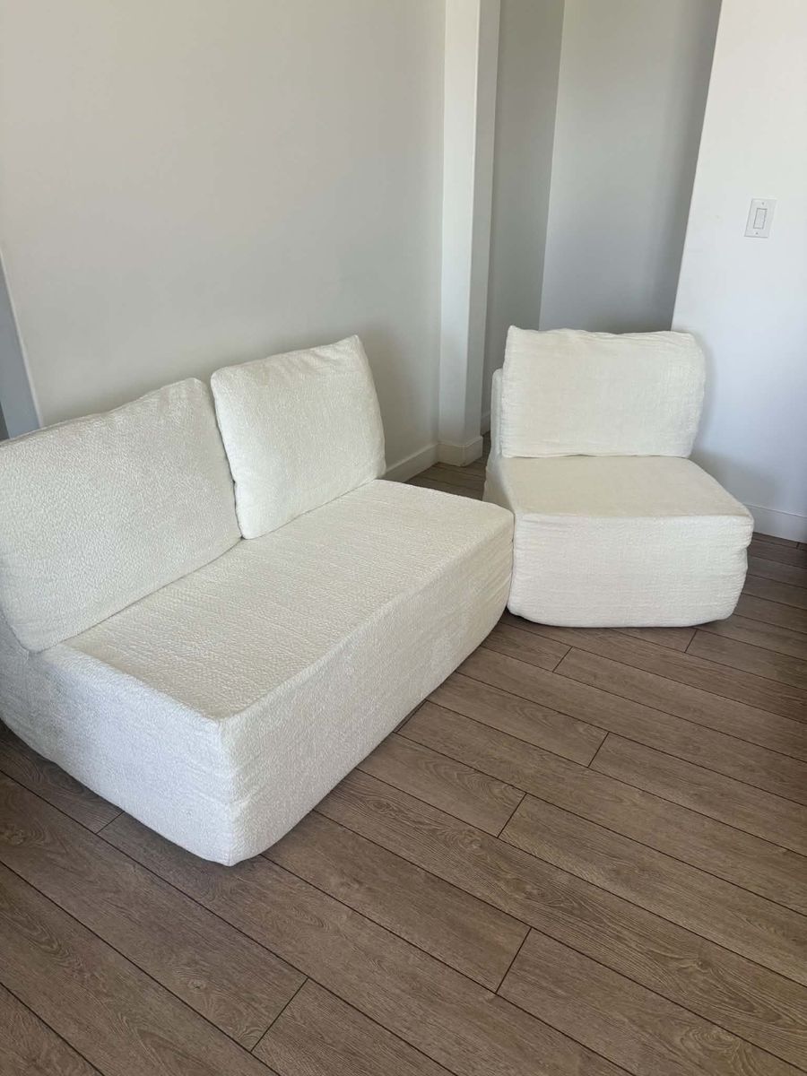 Brand new white sectional sofa