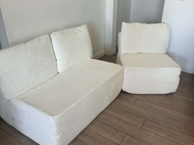 Brand new white sectional sofa