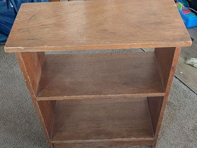 Small Solid Wood Bookshelf $5