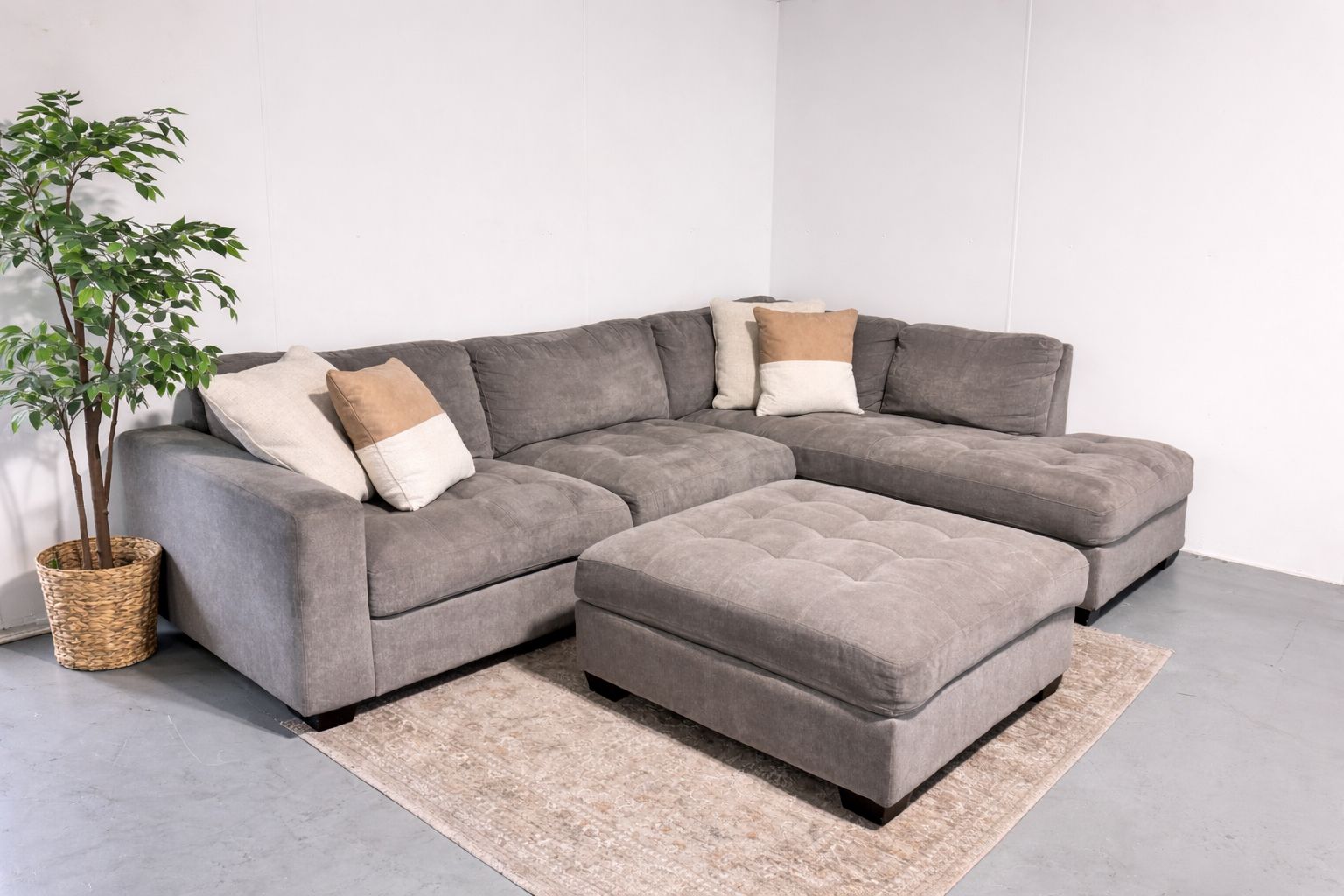COSTCO MILES 2 PIECE SECTIONAL - CAN DELIVER
