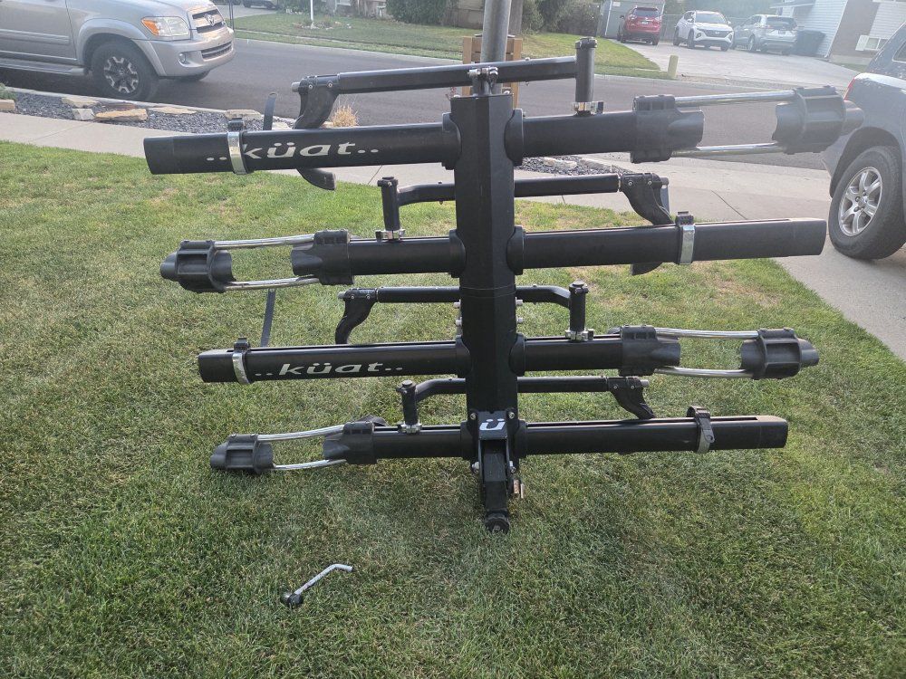 Kuat NV 4 Bike Rack W/Bike & Hitch Locks