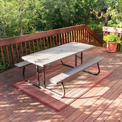 Lifetime 6-foot Classic foling Picnic Table