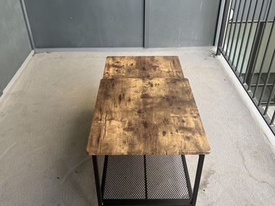 2-Tier Rustic Coffee Table