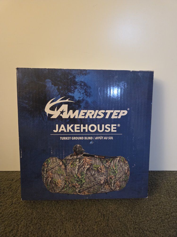 ameristep jakehouse turkey ground blind hunting camouflage