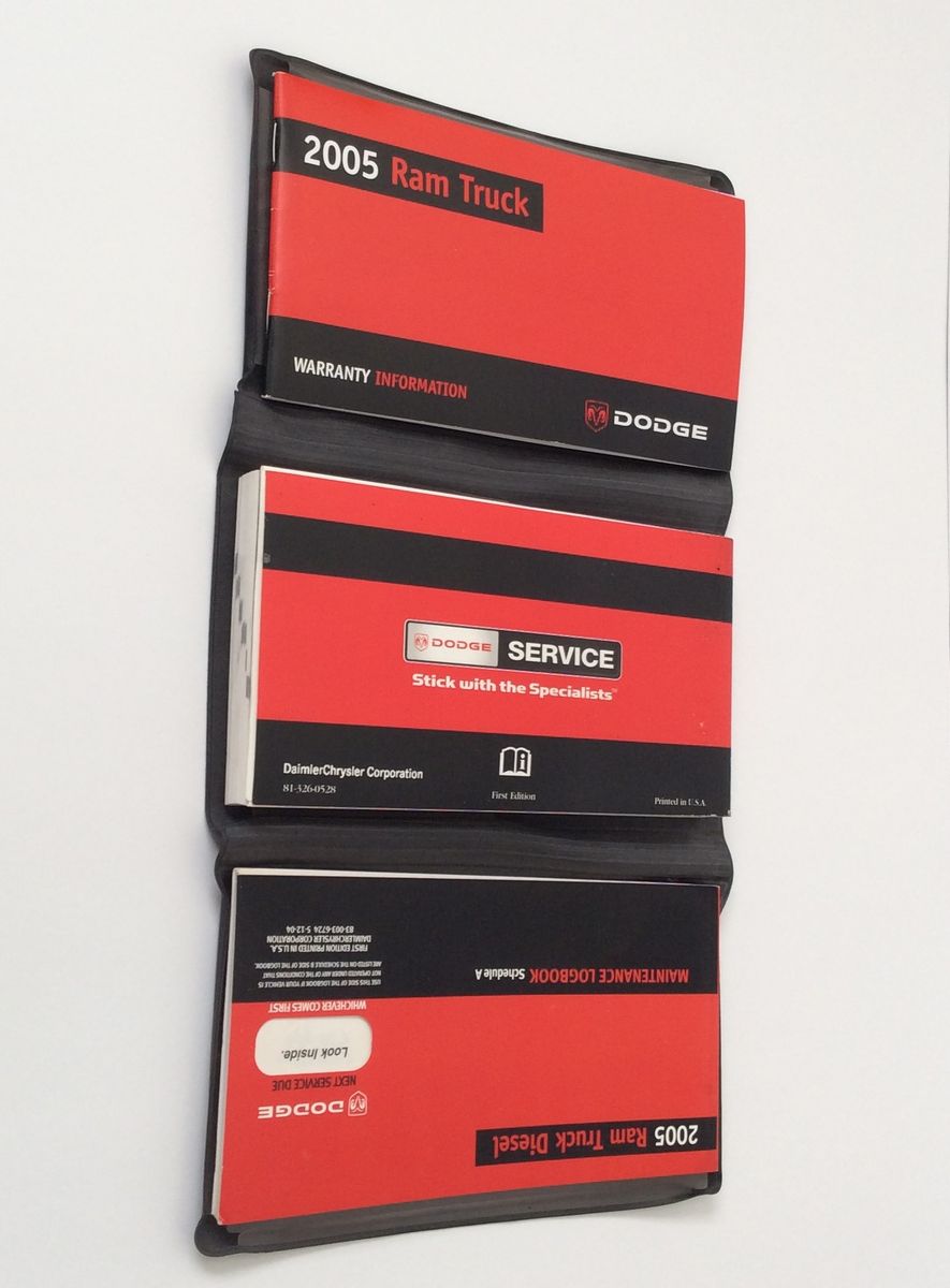 2005 Dodge Ram Diesel Owners Manual