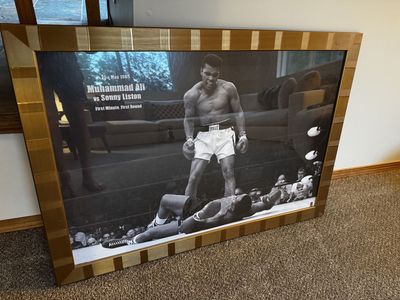 Muhammad Ali framed print 40”x28”