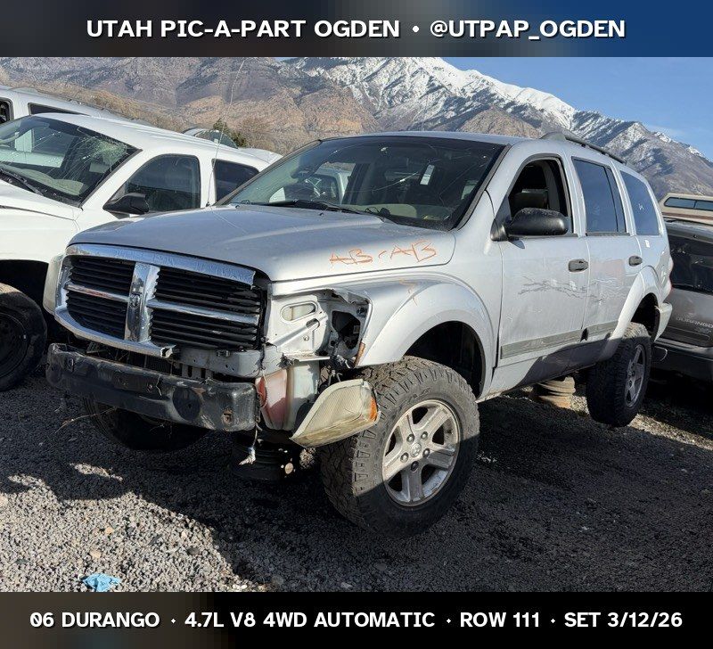 2006 Dodge Durango Parts - UTPAP Ogden