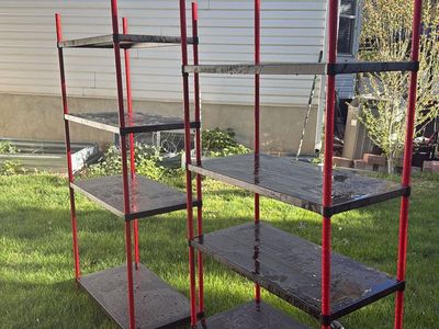 Craftsman metal shelves