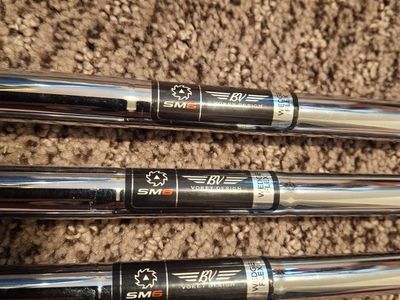 Titleist Vokey SM6 Wedge Flex Steel Golf Club Shafts (Set of 3)