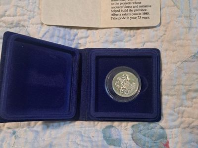 Canada 1980 Silver Commerative