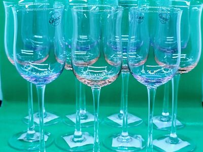 Gibson Fanfare wine glasses, $1