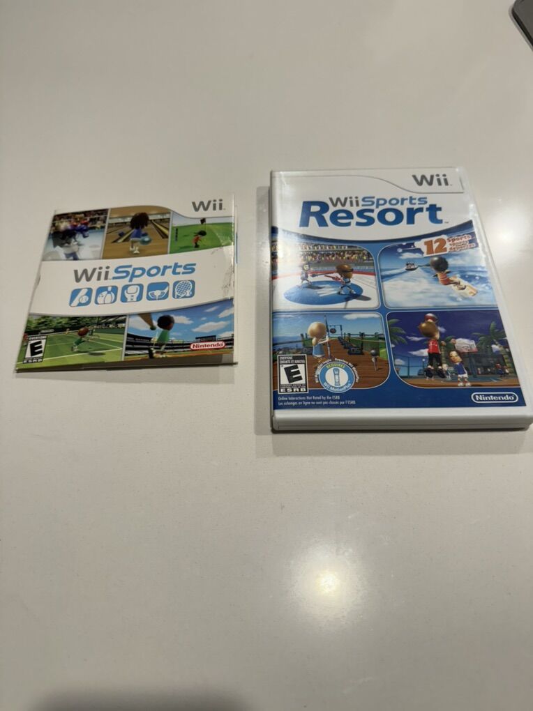 Nintendo Wii Sports / Wii Sports Resort (Like New)