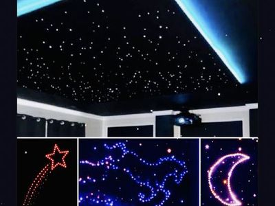 Fiber Optic Starlight Ceiling
