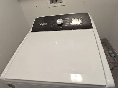 Whirlpool Top Load Washer & Dryer Set - White, Electric, Great Condition