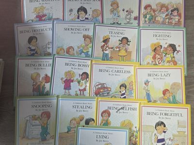 22 Vintage Joy Berry “Help Me Be Good” Hardcover Books