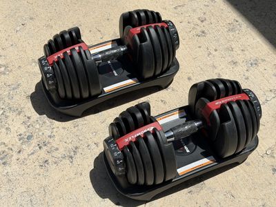 Bowflex Adjustable Dumbbells. New/Unused without packaging