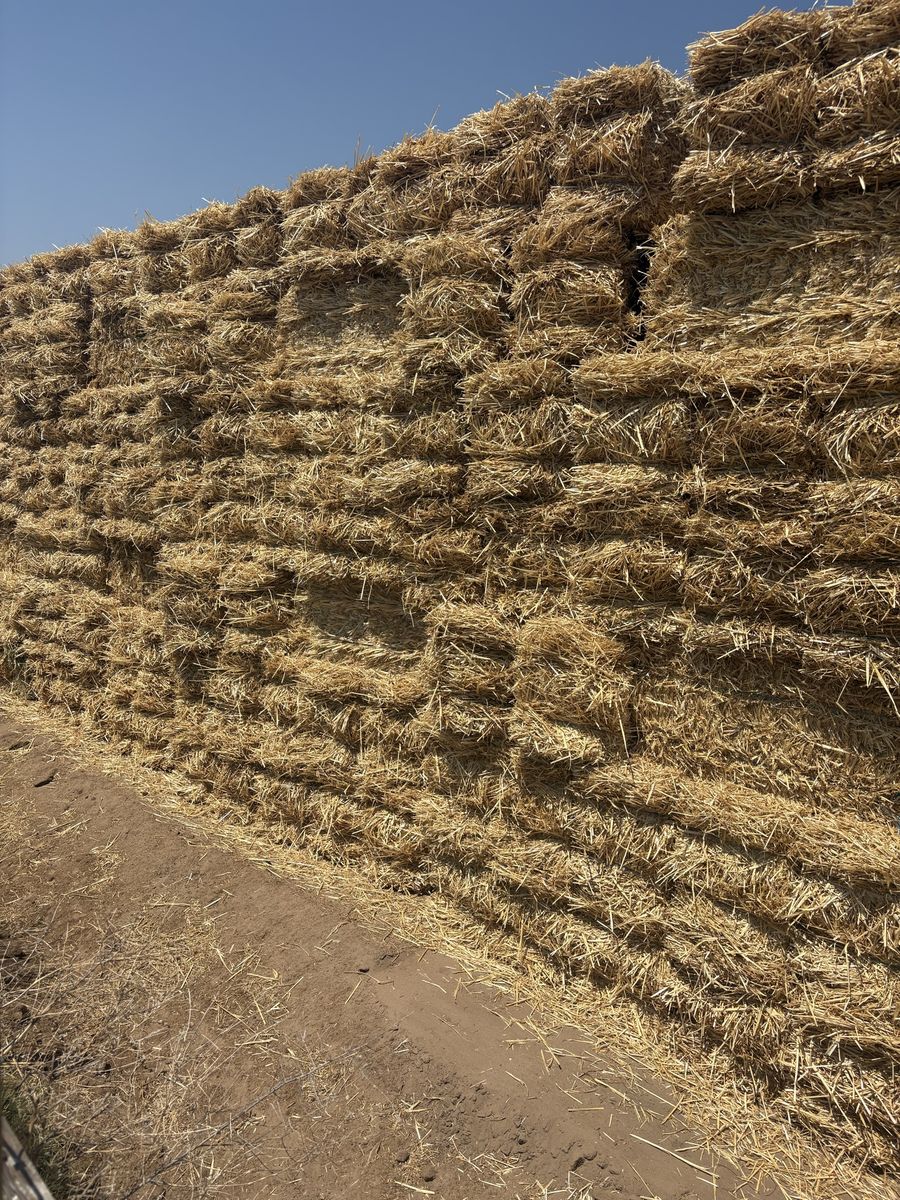 small straw bales
