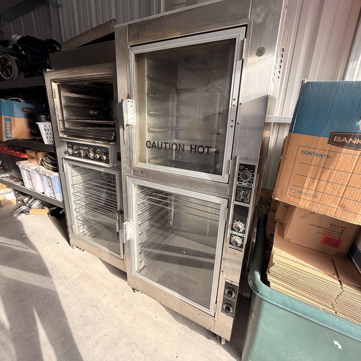 Commercial NU-VU Oven / Proofer (2) - FOR PARTS