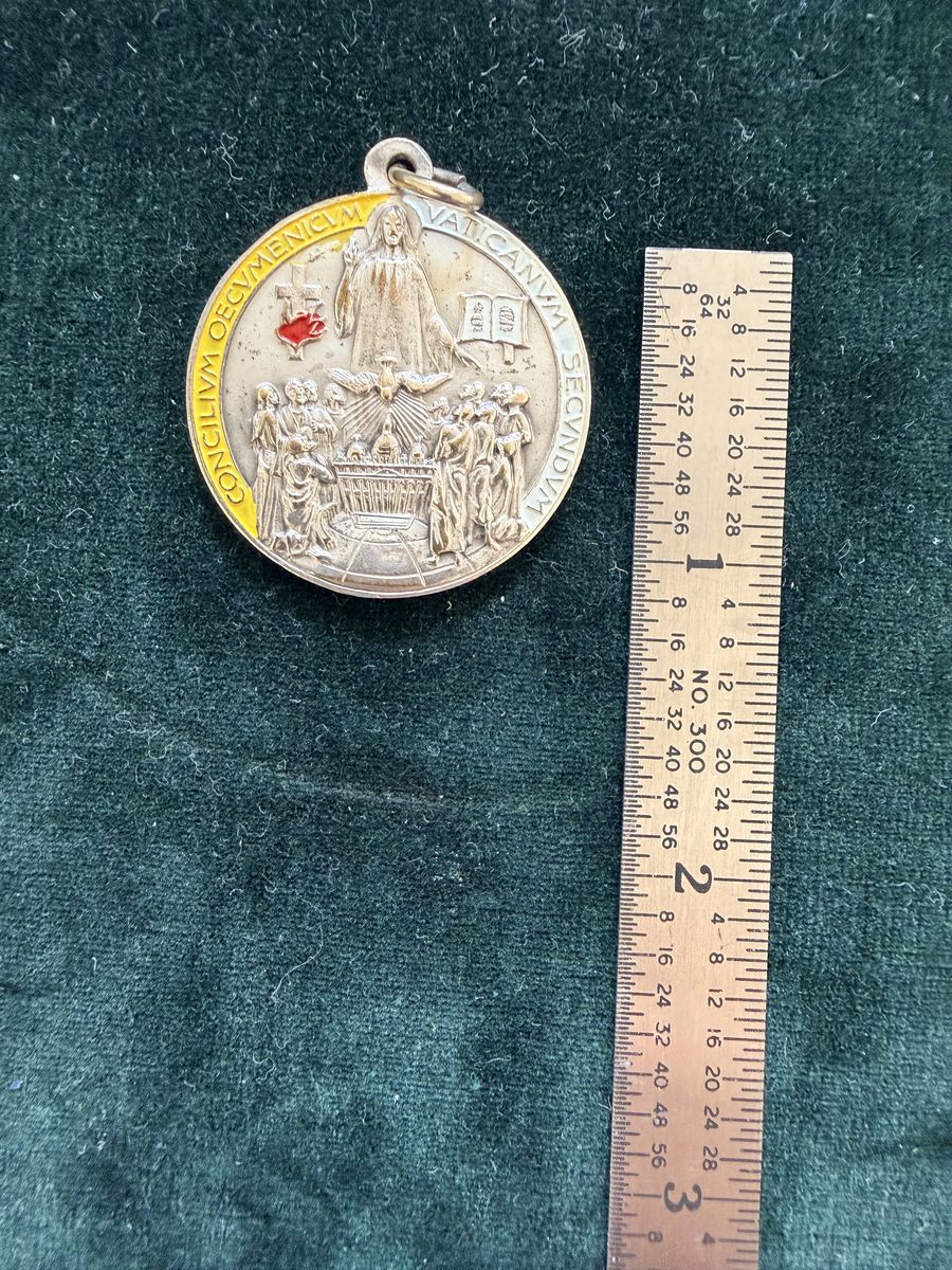 Vatican II Commemorative Medal Pope John XXIII & Paul VI