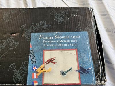 Authentic Flight Mobile 1920 Escadrille Mobiles (4) Biplane Airplanes Model