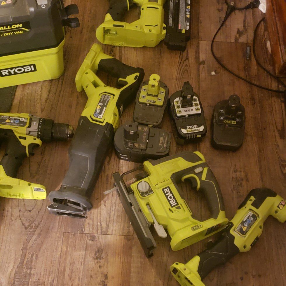 Ryobi power tools
