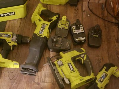 Ryobi power tools