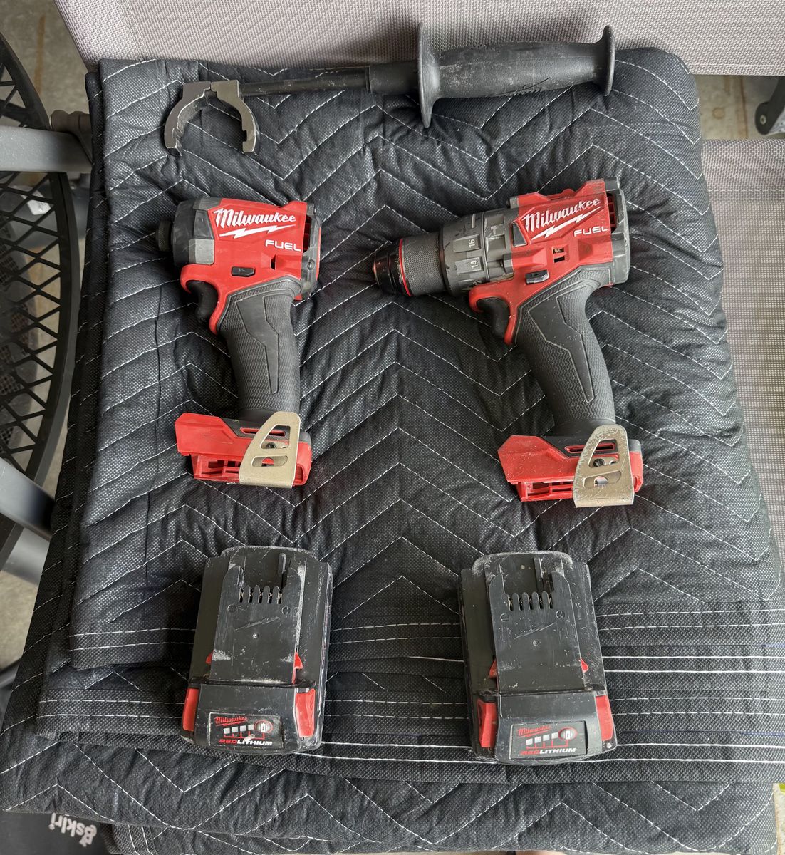 Milwaukee hammer drill and impact