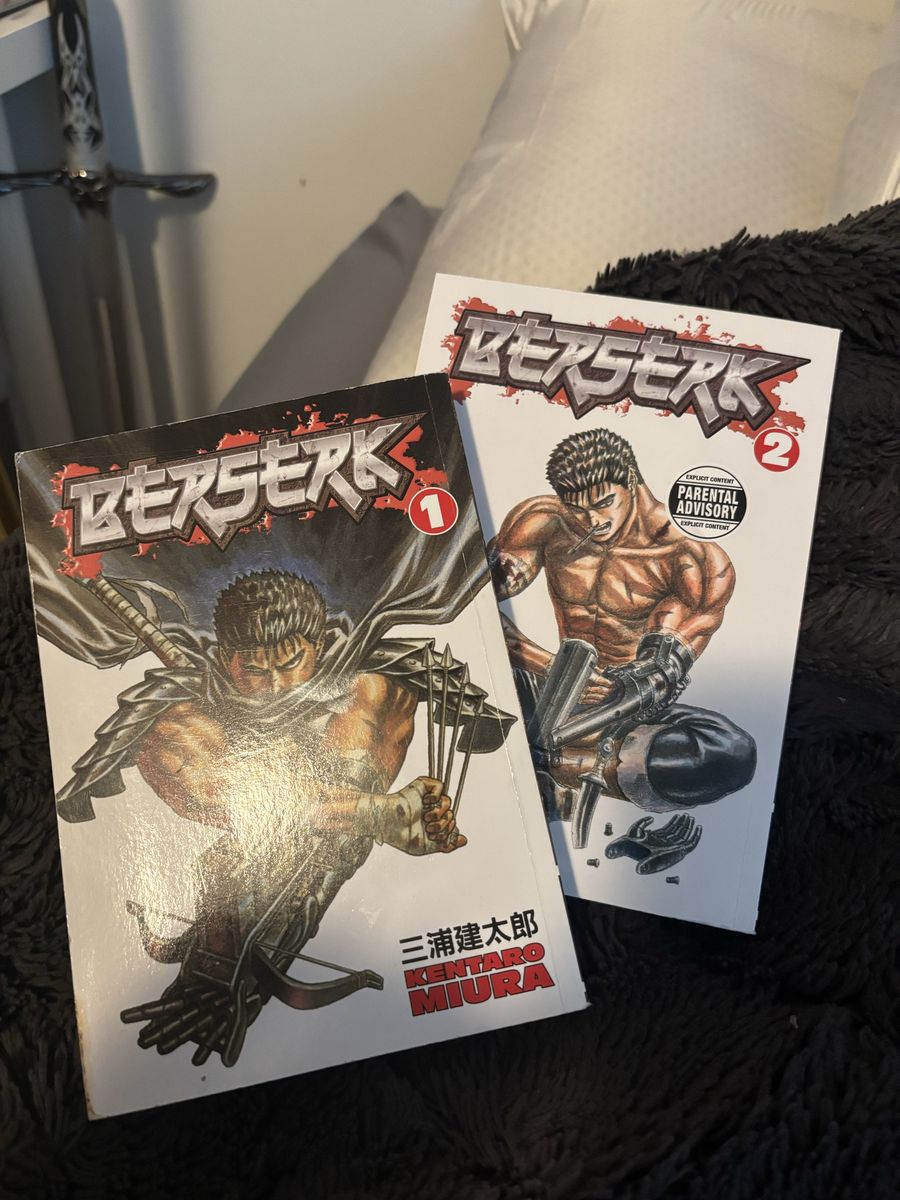 Berserk volume 1 and 2