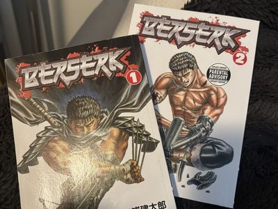 Berserk volume 1 and 2