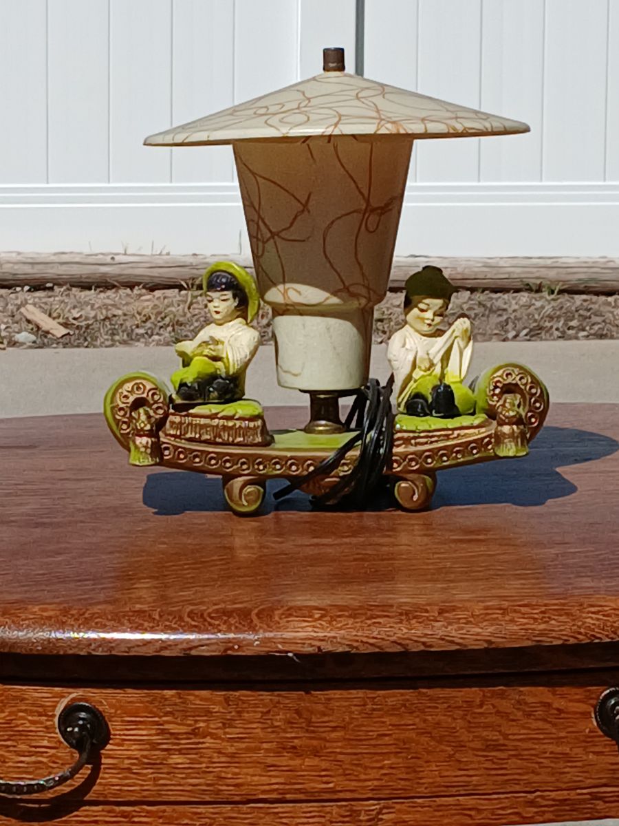 0ld TV lamp.