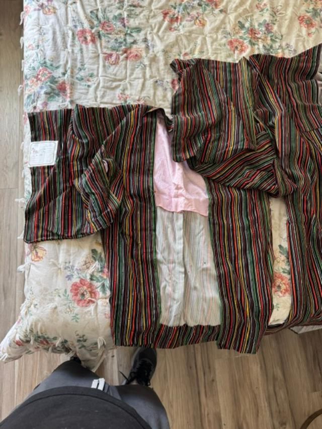 Japanese kimono or yukata-style garment,