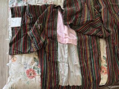 Japanese kimono or yukata-style garment,