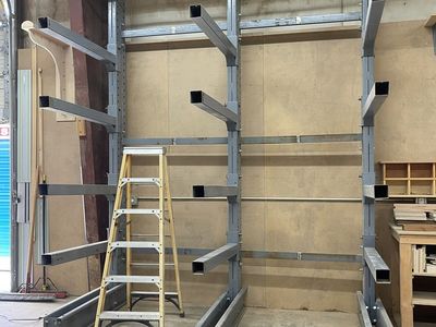 Lumber Rack and Industrial Shelving Unit