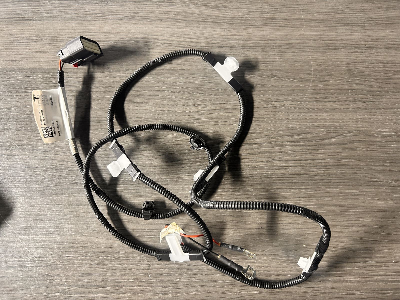 OEM Tesla front fascia wiring harness