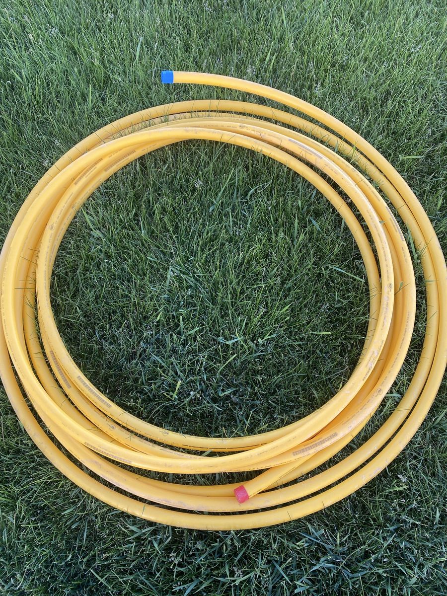 Yellow Flexible Gas Line Pipe - Underground Polyethylene Tubing