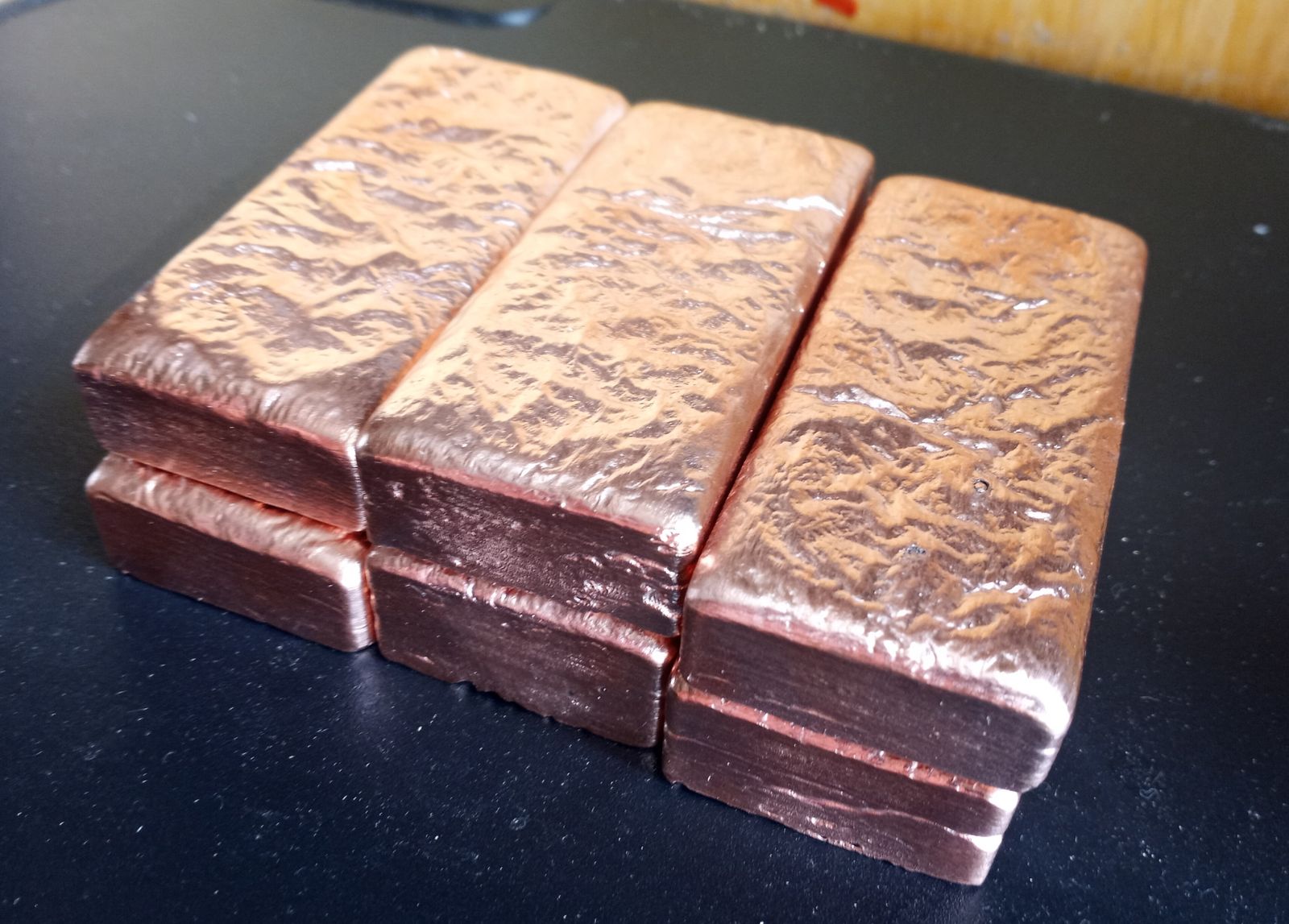 1lb Copper Ingots Bars Bullion