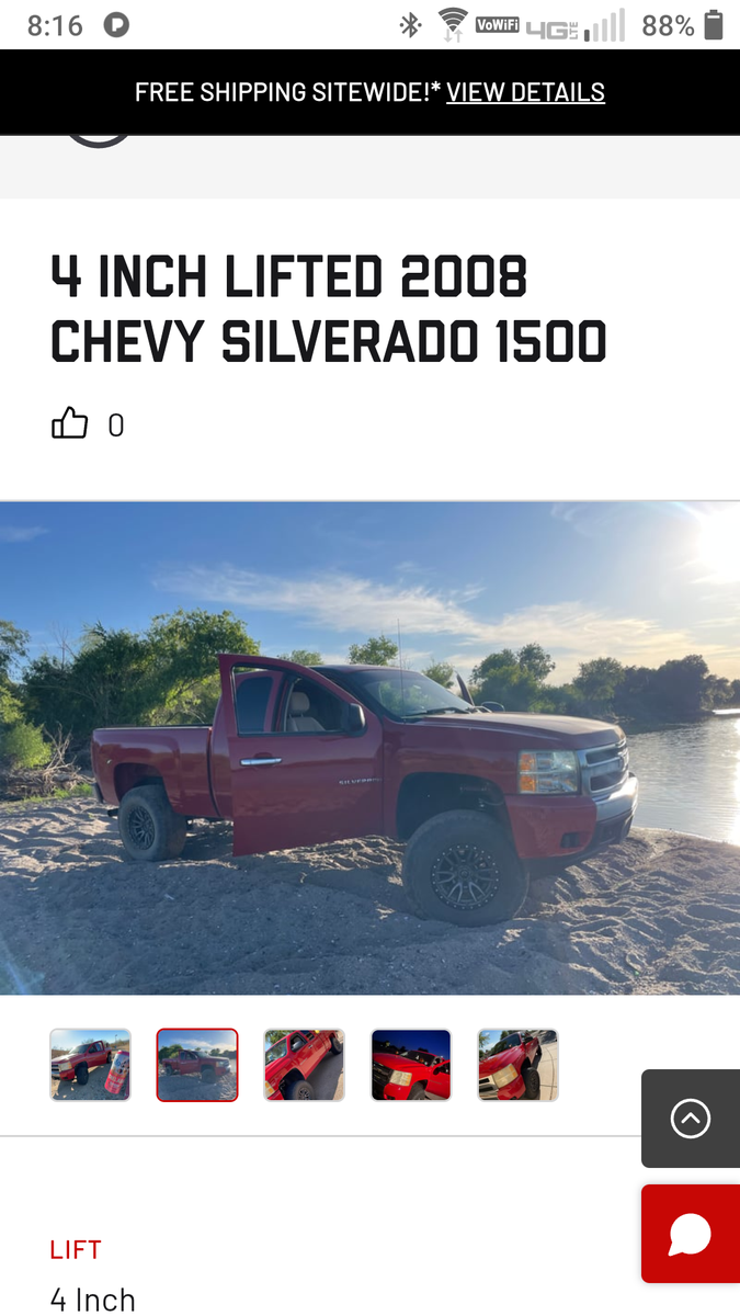 08 4.5 inch lift
