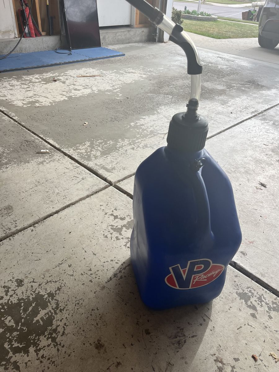 5.5 Gallon VP Racing Fuel Jug