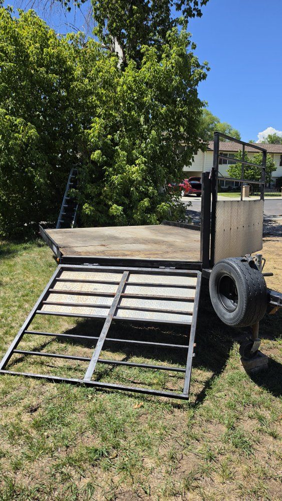 Royal Trailer Mfg. Snowmobile Utility Trailer Model ST-200-RVN