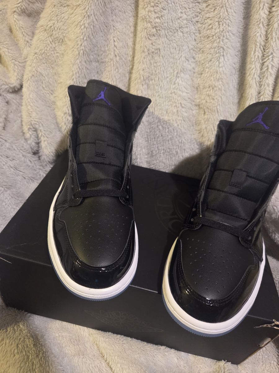 Jordan 1 Mid SE Space Jam SIZE 10.5 - DV1308-004 BNIB Dark Concord - White