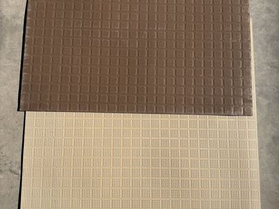 Vintage Commercial Rubber / Vinyl Floor Tiles