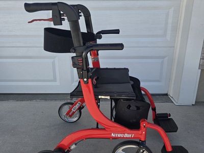 Drive Medical Nitro Duet walker/wheelchair