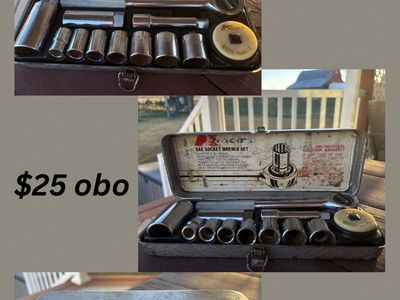 Vintage Knarf SAE Socket Set