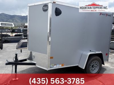 NEW WELLS CARGO 5X8 ENCLOSED TRAILER