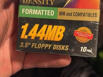 factory sealed floppy disks