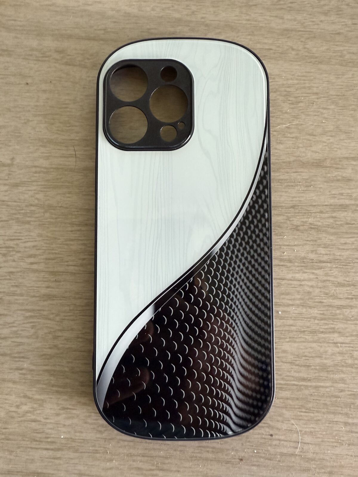 White/Black/Silver Phone Case for iPhone 16 Pro MAX