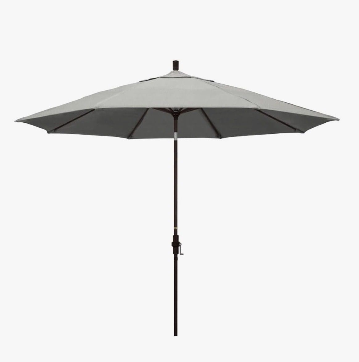 NEW 11 ft Sunbrella in light gray