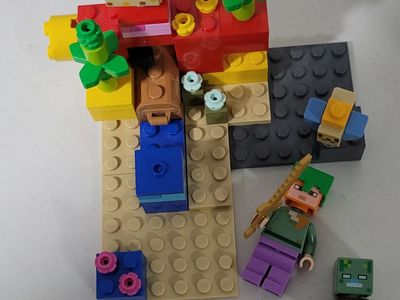 Lego Minecraft Coral Reef